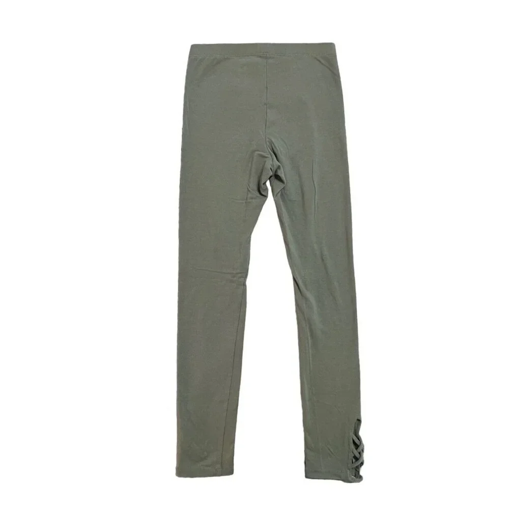 Old Navy L (10/12) Olive Green Leggings